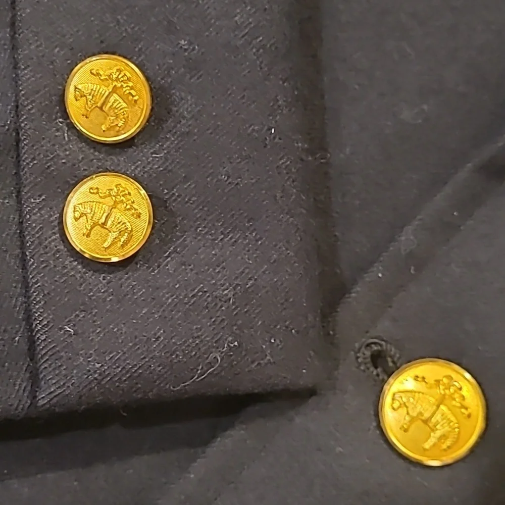 VTG BROOKS BROTHERS CLASSIC 100% WOOL TEXTURED SPORT COAT BLAZER - Picture 3 of 12